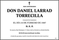Daniel Larrad Torrecilla